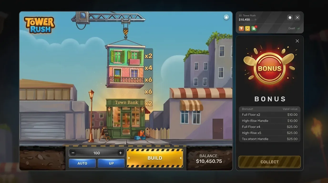 Tower Rush en play