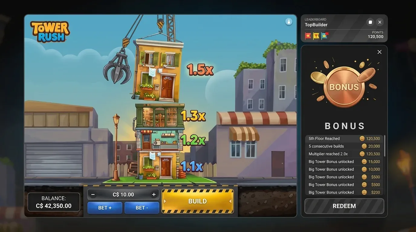 Tower Rush en CA play