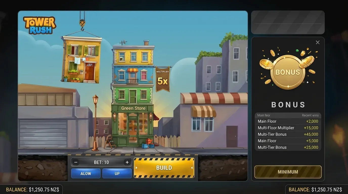 Tower Rush en NZ play