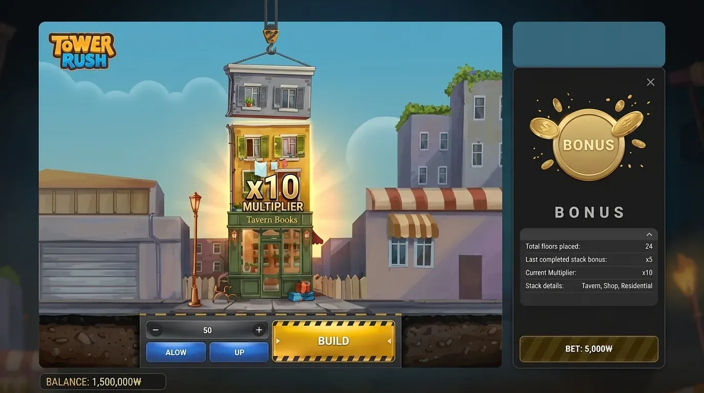 Tower Rush ko KR play